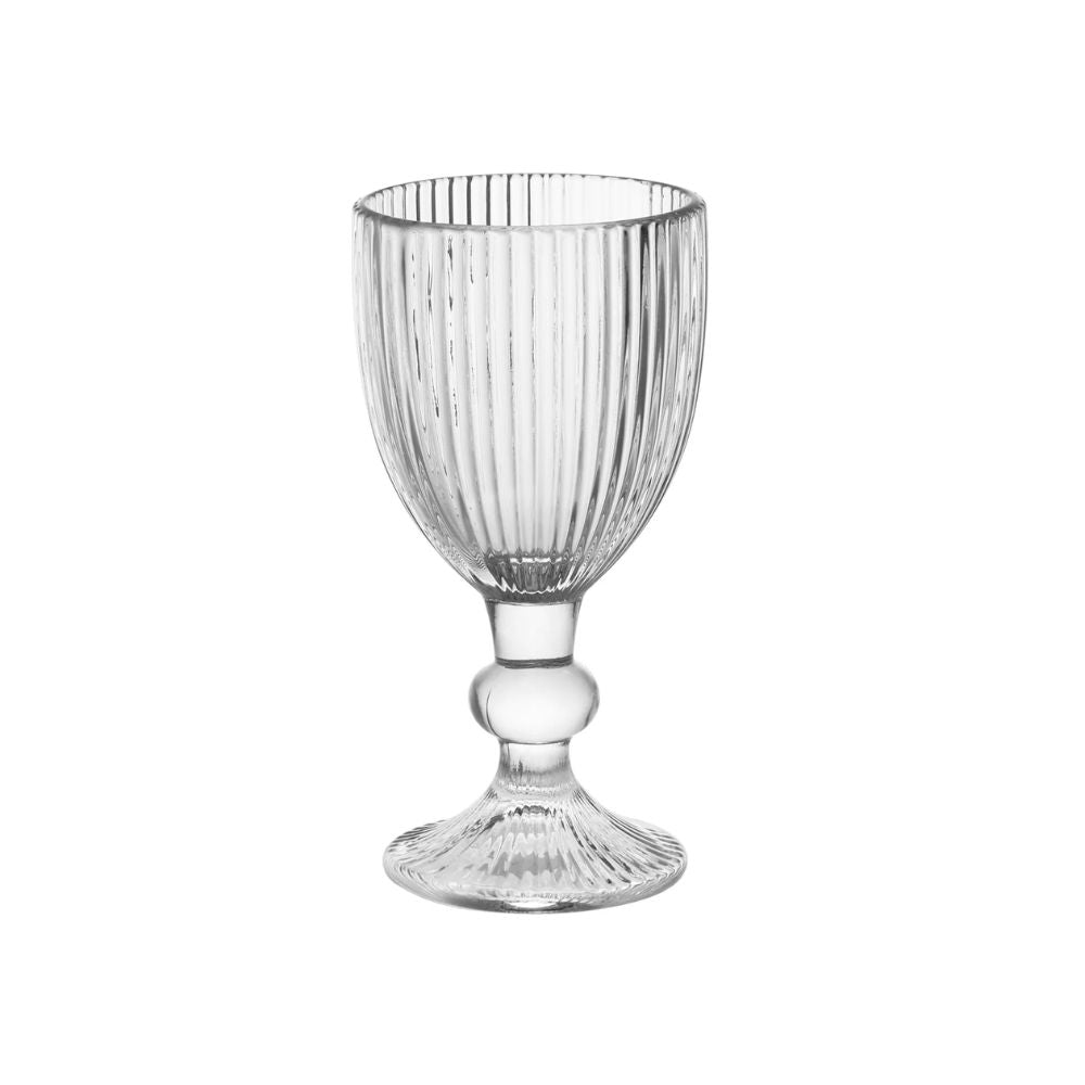 Treo Victoria 65 ML Goblet Glass Set | Transparent | Set of 6 Pcs